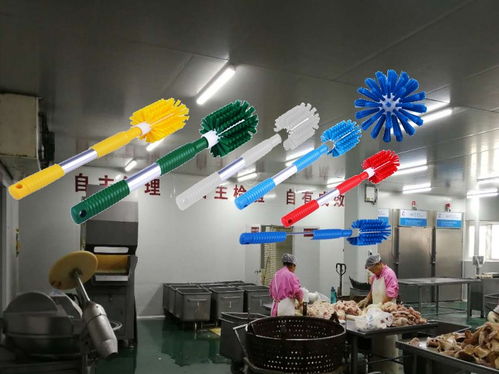 绞肉机与食品厂硬毛管刷 极致清洁的关键利器